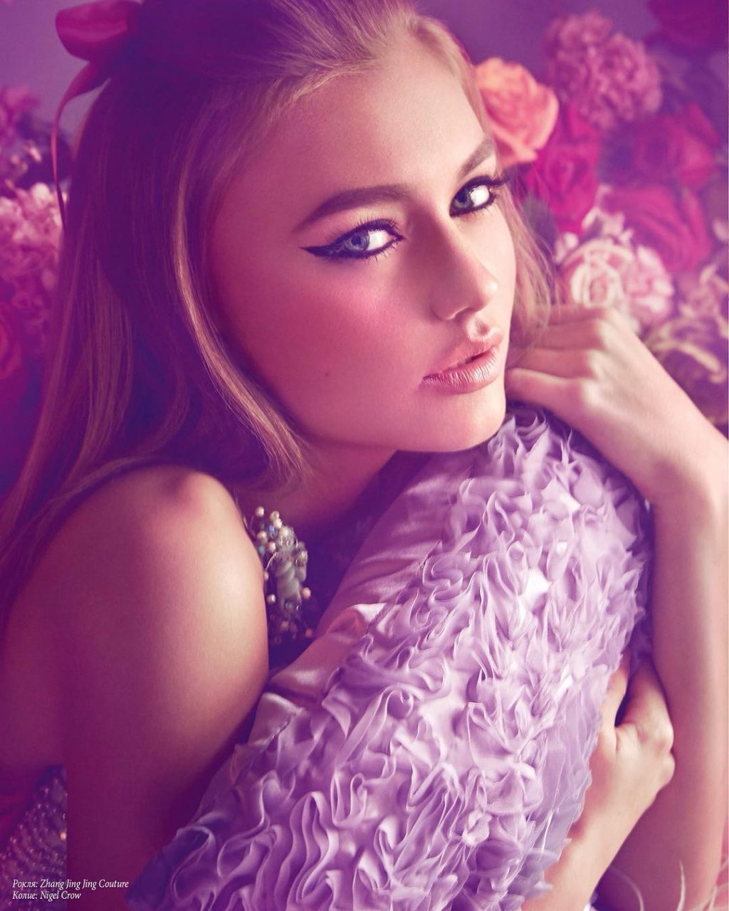 Lovely Brigita @brigituks for ELLE magazine 👯💋 #wearesupermodels #supermodels…