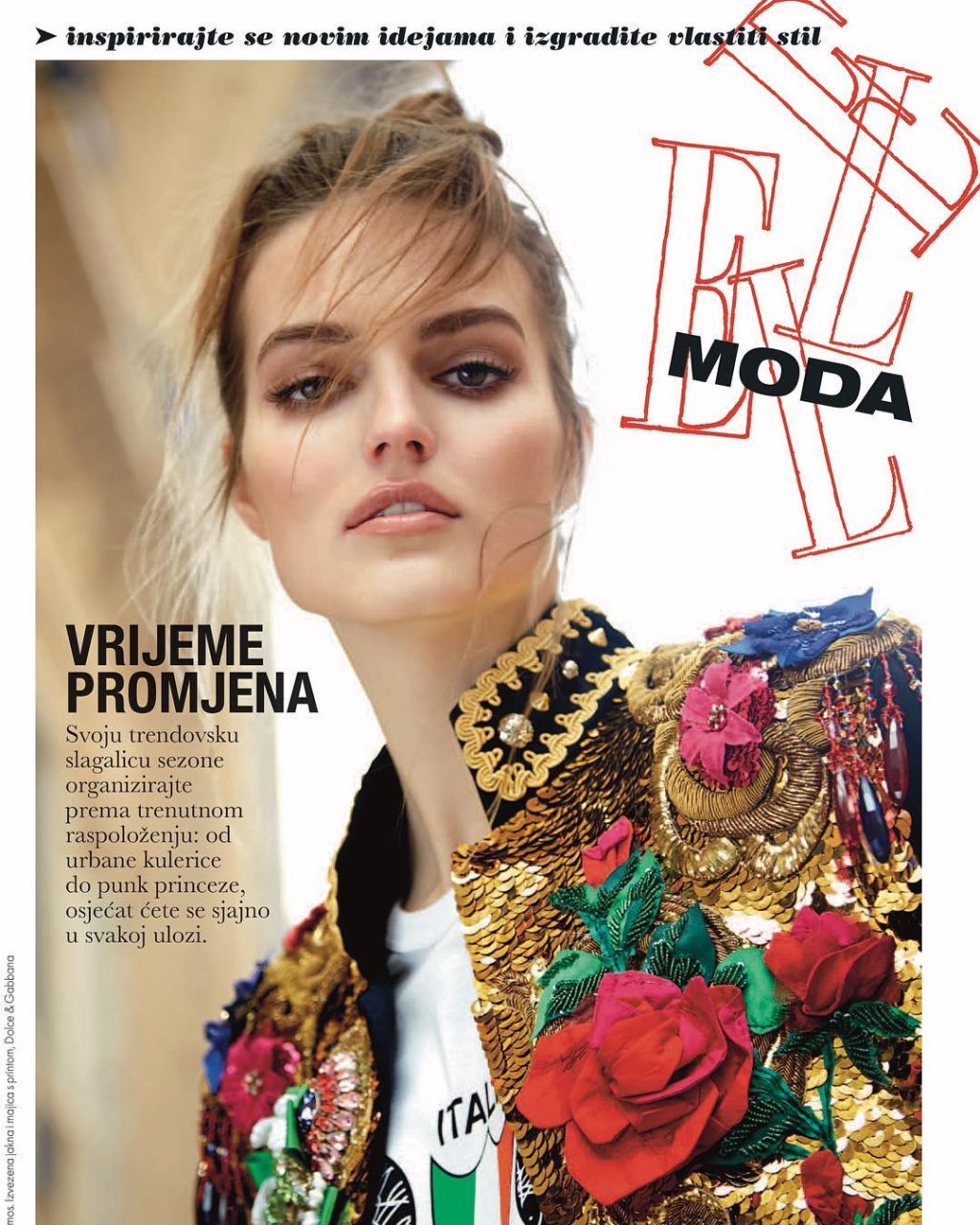Amazing Agne Konciute for latest ELLE Croatia magazine issue ☀️❤️ #wearesuper…