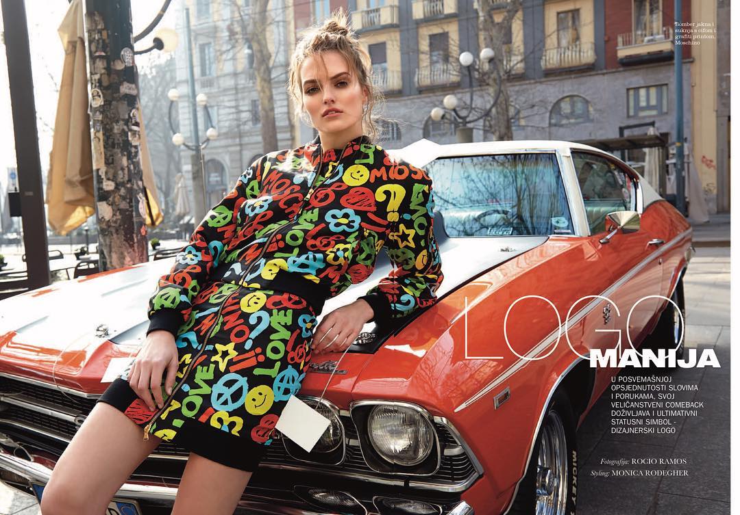 Agne Konciute for latest ELLE Croatia magazine issue 👏🏼 #wearesupermodels #su…