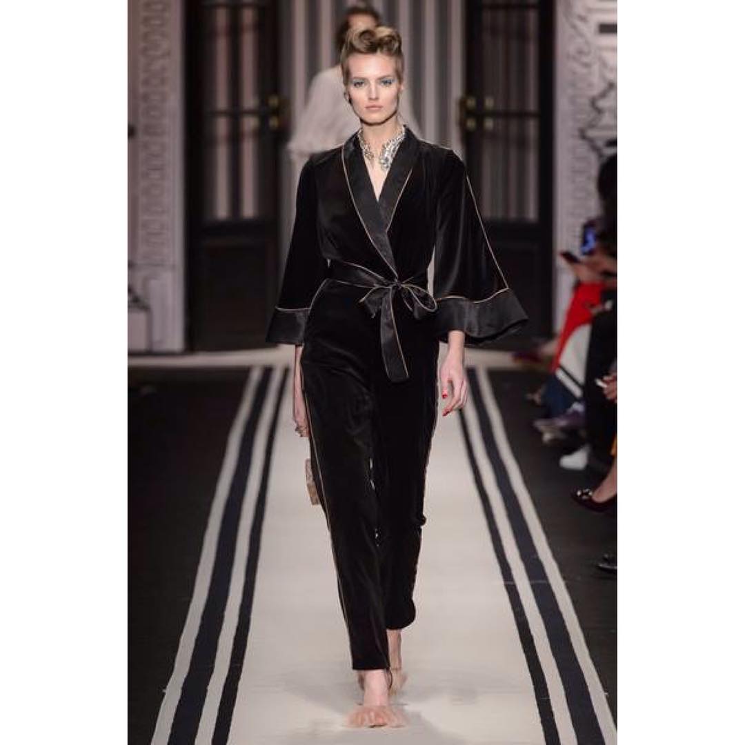 Agne Konciute for Elisabetta Franchi F/W 2017 Milan Fashion Week 💣 #wearesupe…