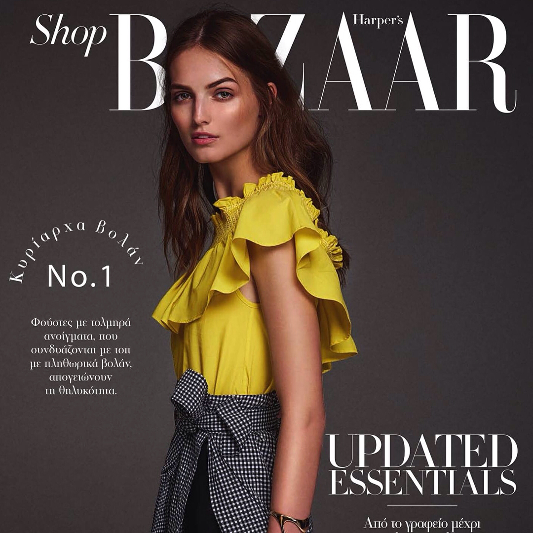 AGNE KONCIUTE for Harper’s Bazaar Greece July issue 💥 #wearesupermodels #supe…