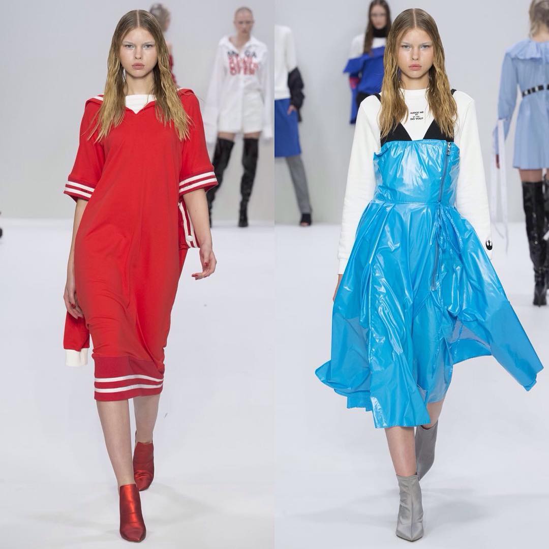 GERTRUDA for SEMIR X GREENCODE S/S 18 RTW Collection in London Fashion Week 💙…