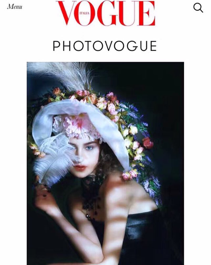Exciting news! Our Evelina E pictures in VOGUE Italia! 🎊♥️ #wearesupermodels …