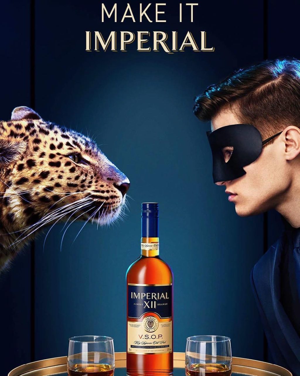 Handsome KAROLIS for Imperial Brandy ad. Cheers 🥃 #wearesupermodels #modelman…