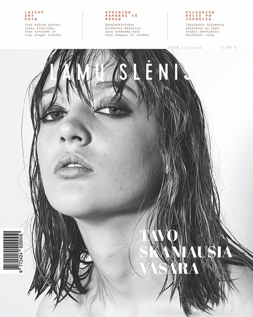 SOFIA on the cover of new Lamu Slenis @lamuslenis magazine 👏🏼✨ #wearesupermod…