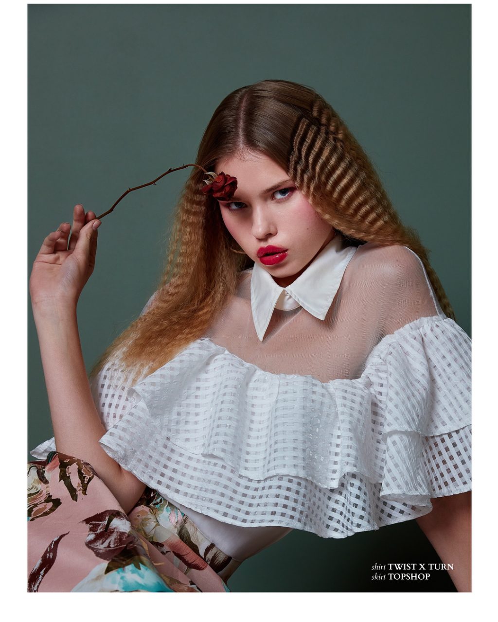 GERTRUDA for MODE magazine 🌹#wearesupermodels #supermodels #modelagency #mode…
