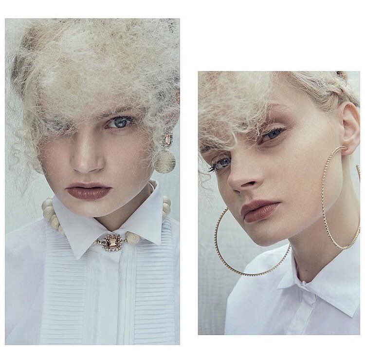 KAROLINA M for @vanidadeschile magazine 🖤 #wearesupermodels #supermodels #mod…