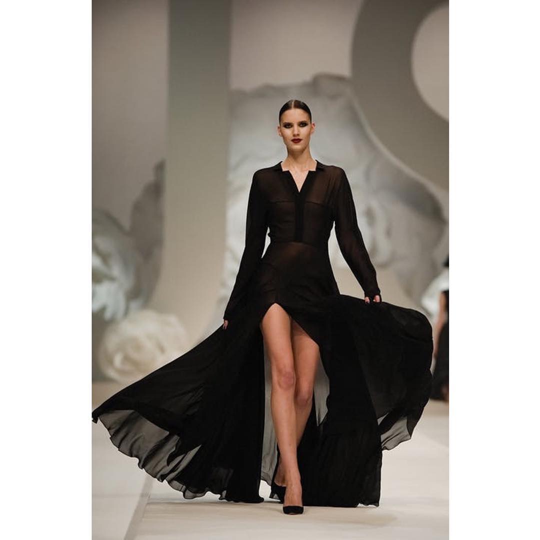 NIDA at @juozasstat_official Haute Couture Show #wearesupermodels #supermodel…