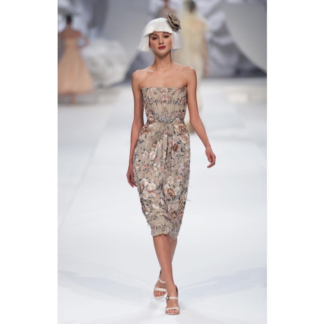 AUSTE M at @juozasstat_official Haute Couture Show #wearesupermodels #supermo…