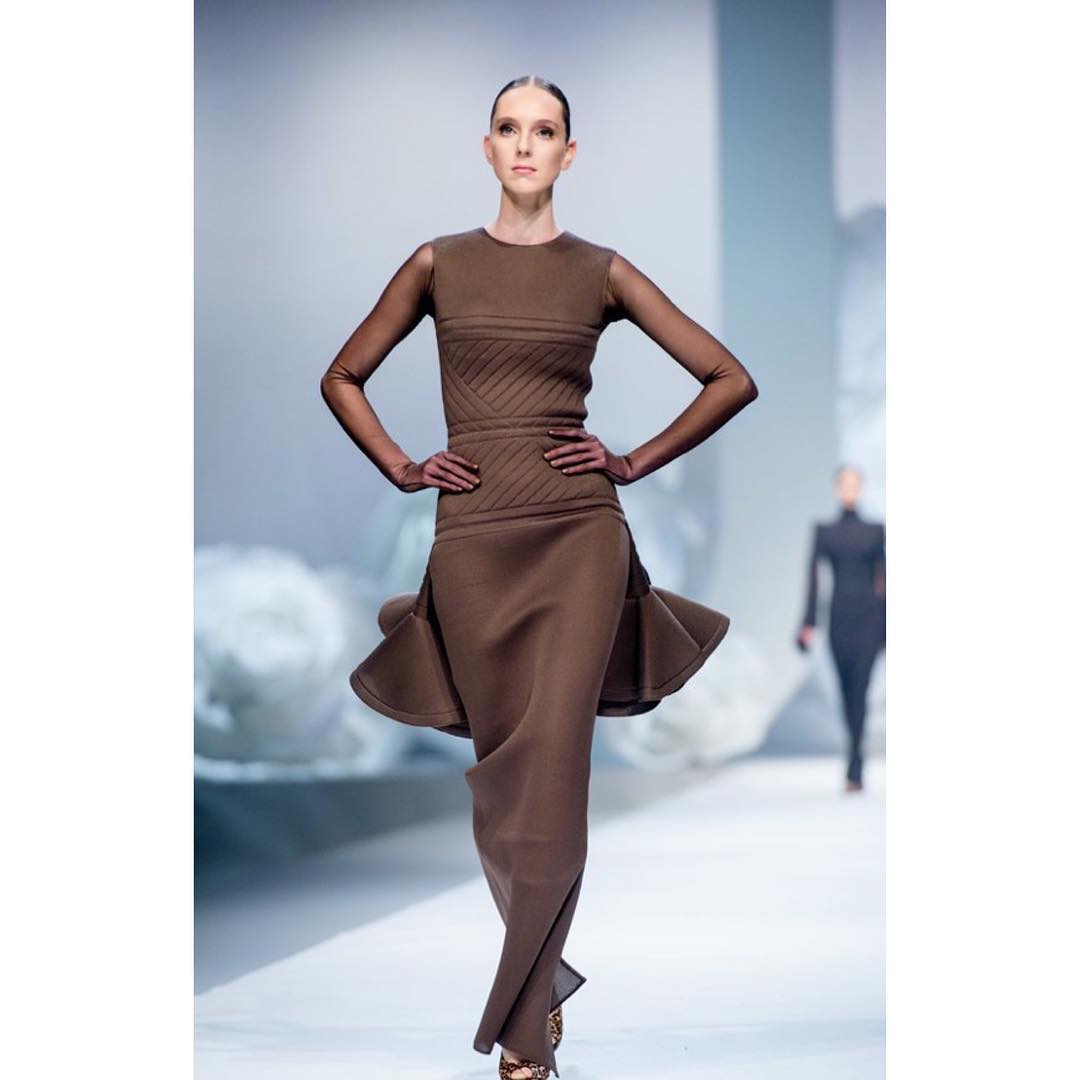 UGNE A at @juozasstat_official Haute Couture Show #wearesupermodels #supermod…