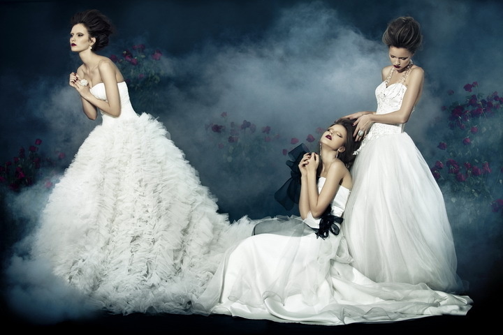 Živilė – vestuvinių suknelių reklamoje