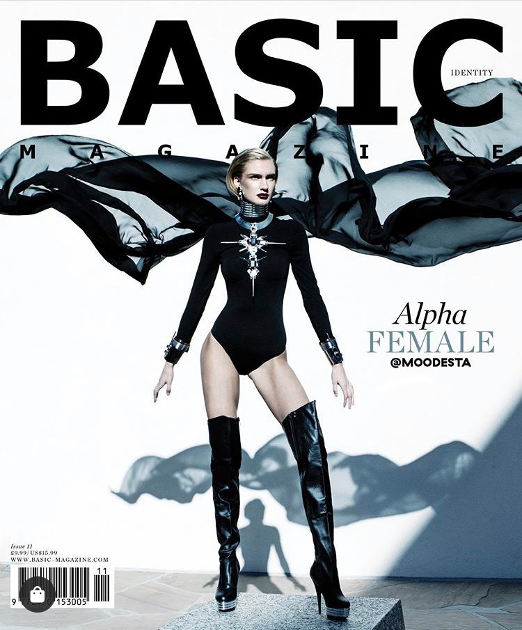 Modesta Starring on BASIC Magazine Cover!
