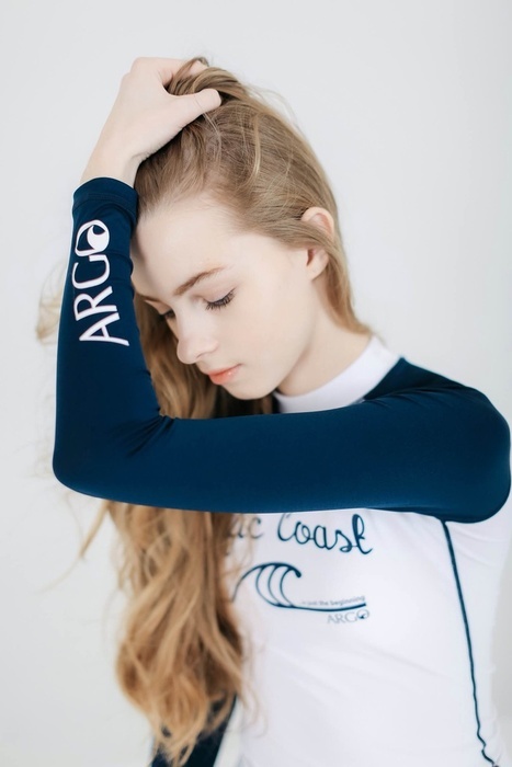 Ieva reklaminiame plaukimo drabužių ARGO kataloge!