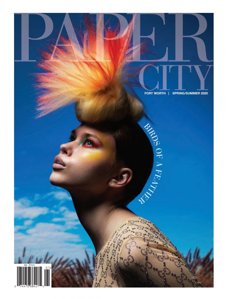 Cover of Paper City Magazine With amazing Gertrūda spring summer issue 2020