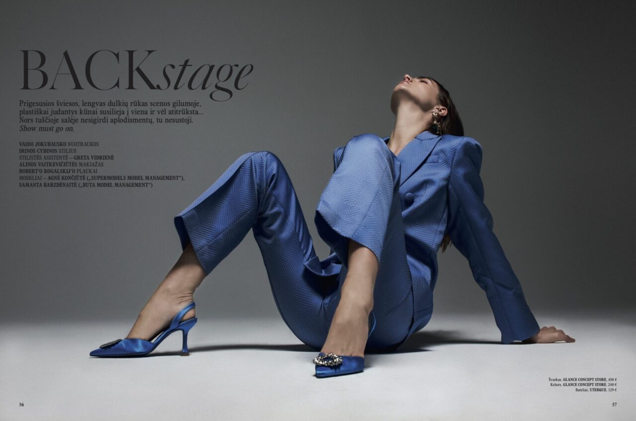 Agne Konciute in L’Officiel Lithuania Agne Konciute in L’Officiel Lithuania
